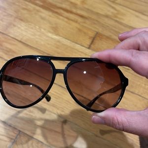 Coach aviator style sunglasses